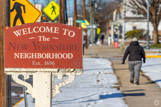 Welcome to the New Yorkshire neighborhood, established in 1696.