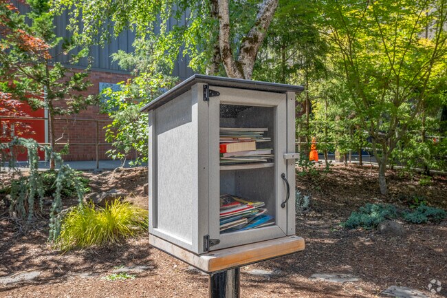 A Tiny Library at L.C. Tobias Elementary School expands reading opportunities in Aloha.