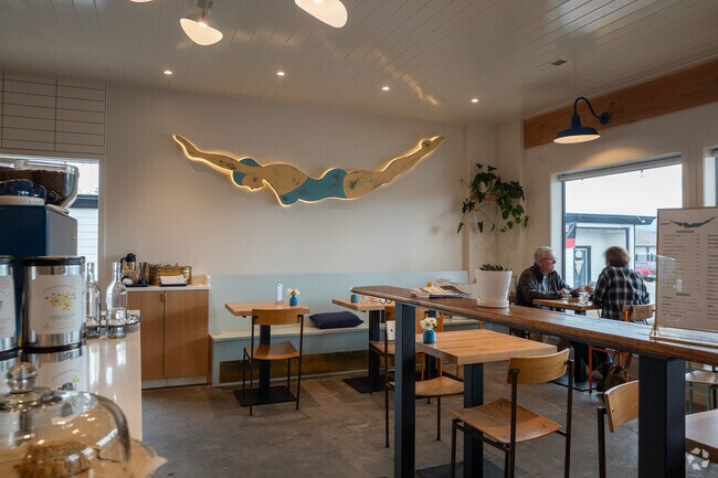 Lakeside in Silver Beach serves coffee, cocktails and pastries depending on time of day.