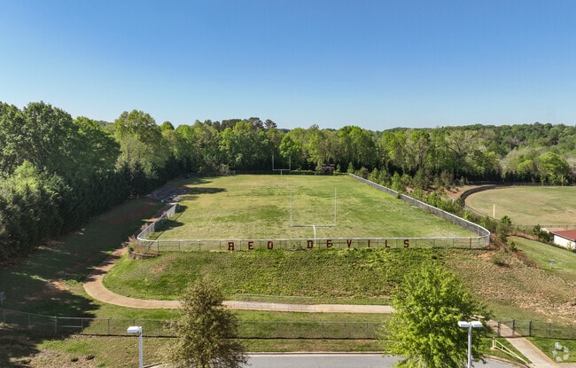 The Red Devils of Newton-Conover Middle School play their games on this field