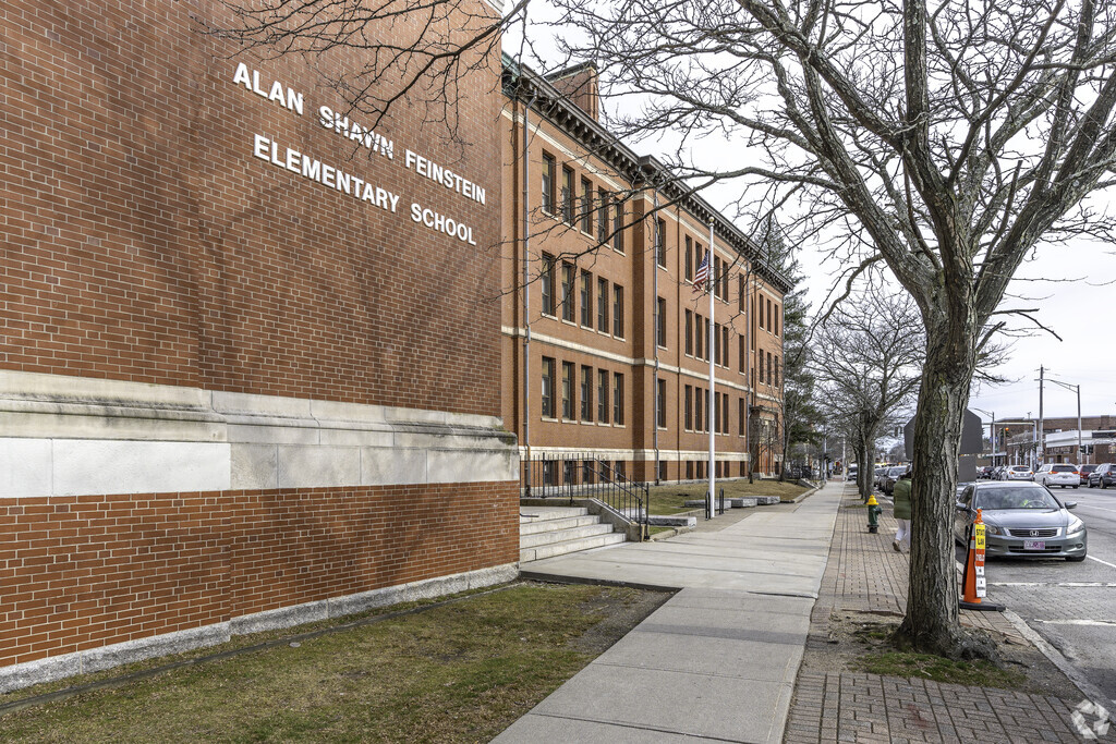 Signage at Alan Shawn Feinstein Elementary