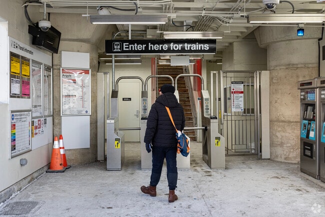 Passengers can board the CTA Redline at Margate Park's Argyle stop.