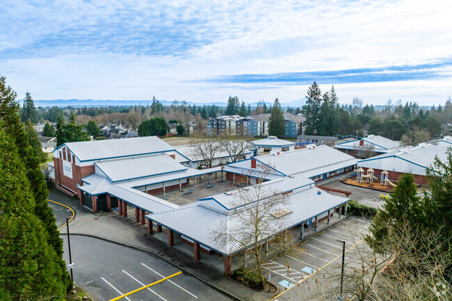 Olivia Park Elementary School is in the Everett Mall South neighborhood district of Everett, WA.