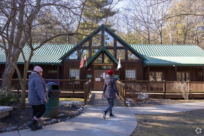 Breakheart Reservation's large visitor center guides park visitors.