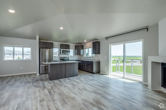 2BR, 2BA - 1,099SF - Living Room