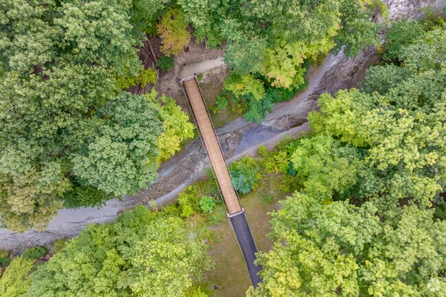 Euclid Creek Reservation offers many trails for all levels of hikers.