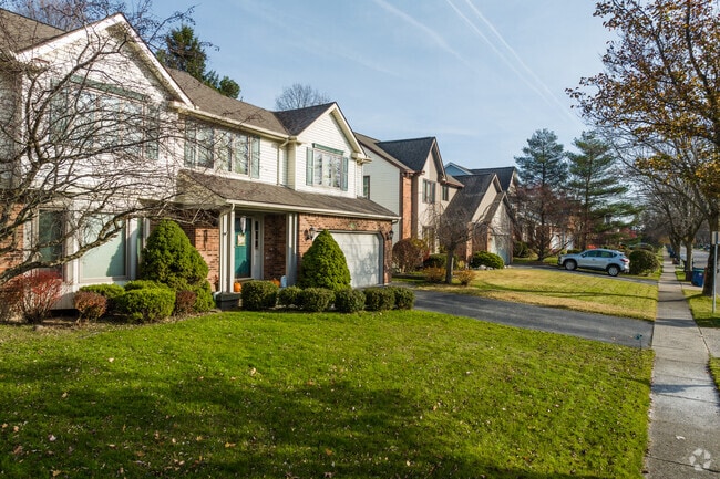 Rows of contemporary homes fill East Amherst.