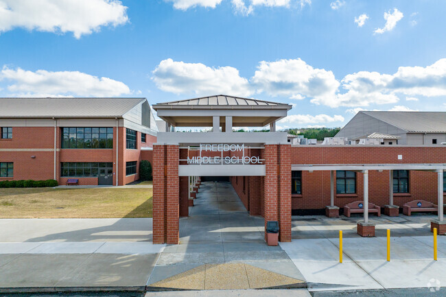 Freedom Middle School serves in the Cherokee County School District.