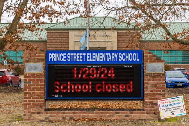 Students will love the welcoming atmosphere at Prince Street Elementary School.