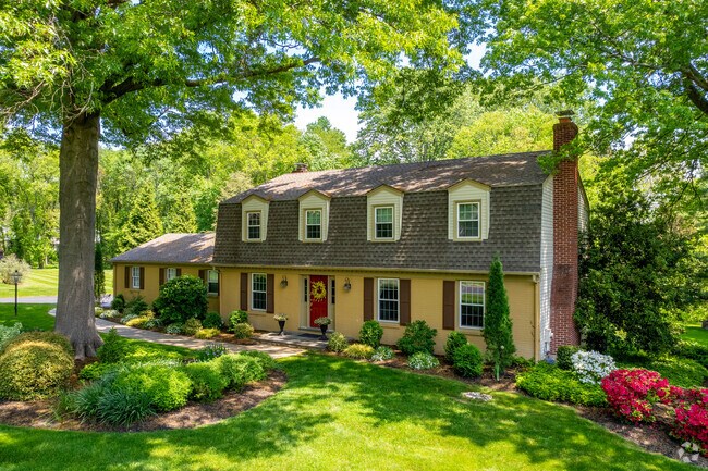 Rose Valley is home to some amazing landscaping around the homes.