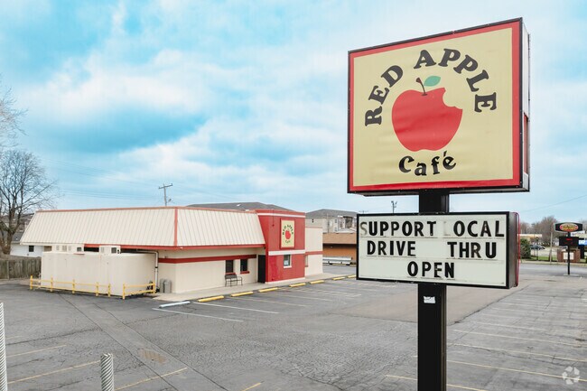 Anthony Northside is home to many locally owned business including Red Apple Cafe.