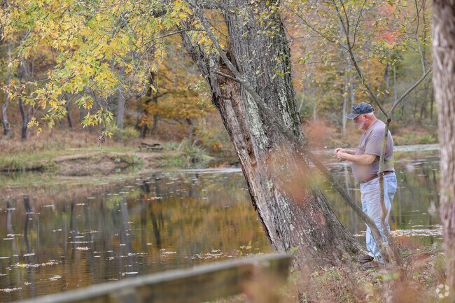 Grab your fishing pole and head over to North Park for a relaxing day.