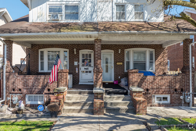 Front porches are a common feature of homes in East Allentown.