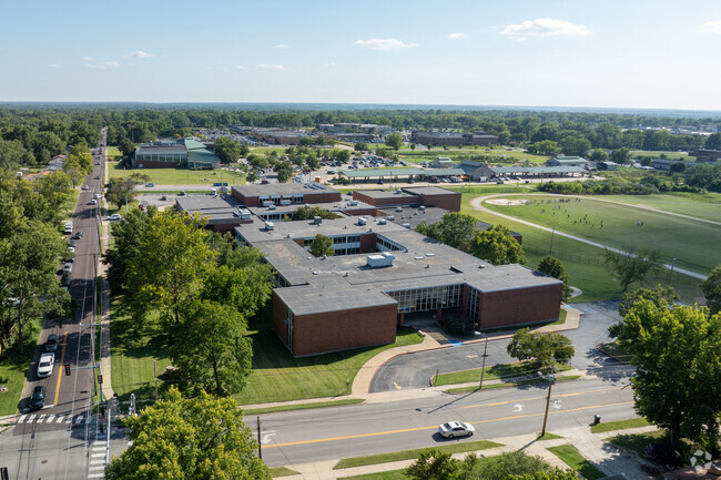 West Middle School is located next to Clary-Shy Park.