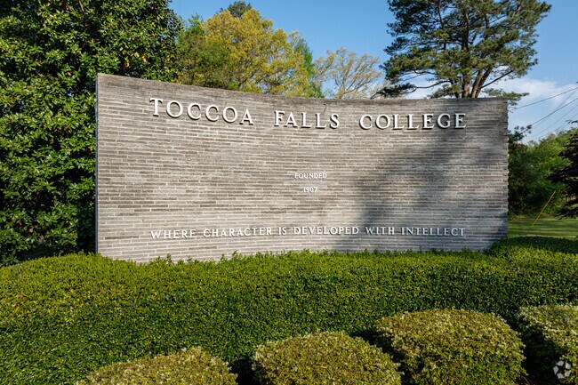 Toccoa Falls College is a friendly, private Christian institution located next to the stunning Toccoa Falls.