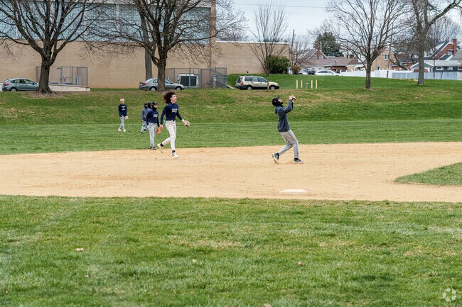 Spring training is a thrilling time for new players at Andre Reed Park.