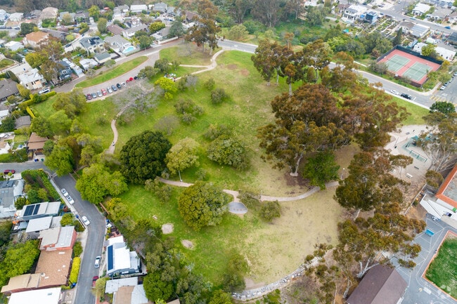 After a long day at the office, enjoy a relaxing stroll through Pioneer Park in Mission Hills.