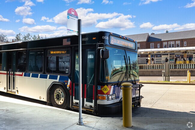There are many places to catch a bus in Clayton.
