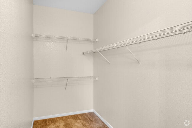 1BR, 1BA - 792SF - Bedroom Walk-in Closet