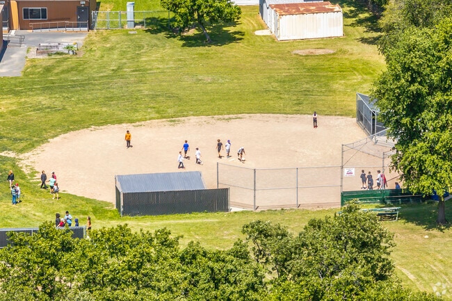 Students can take advantage of numerous sports opportunities at Pershing Elementary.