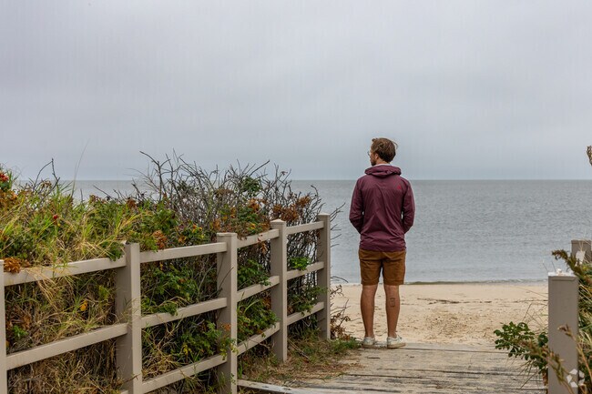 The waterfront offers solace for residents of Downe Township year round.