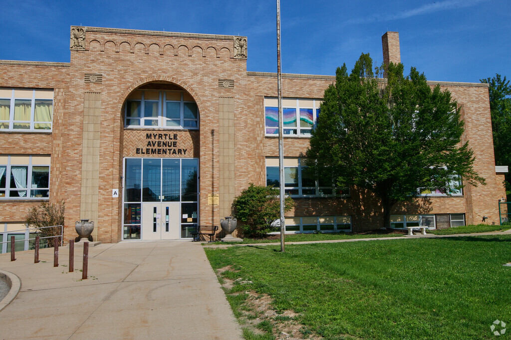 Myrtle Avenue Elementary School in Pittsburgh, Pennsylvania.