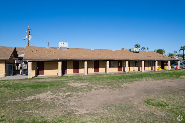 Tempe's James Madison Preparatory School has multiple classrooms and offices.