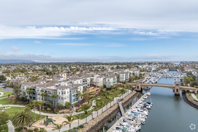 There are large modern condo complexes aroudn the Channel Islands area.