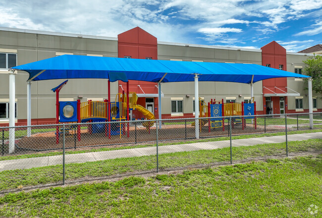 The Outside Playground Area At Conway Elementary In Orlando.