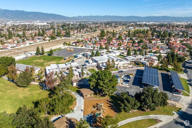 Oak Park Elementary School challenges and encourages children to learn.