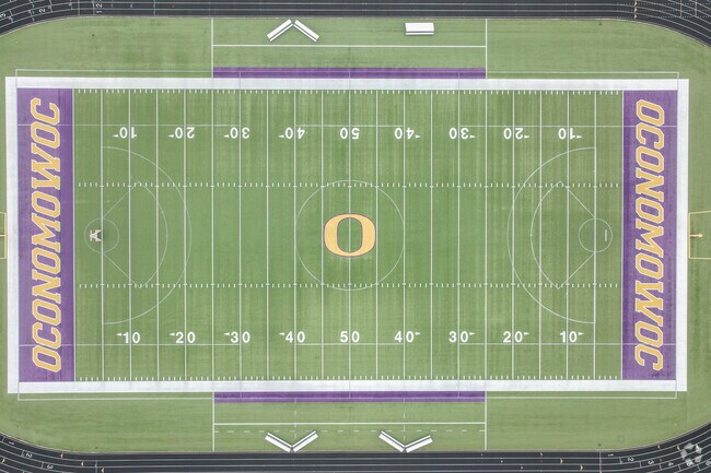 Oconomowoc High School serves older students.