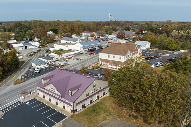 Huntingtown town center has a feed and supply store as well as a small grocery and deli.