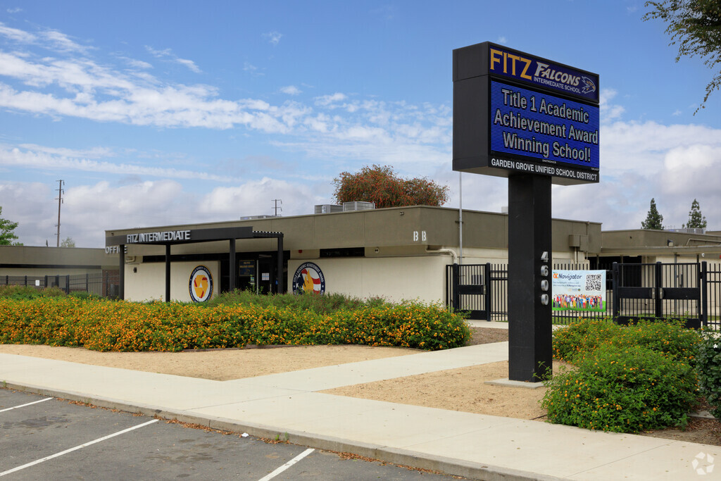 Fitz Intermediate Language Academy in Santa Ana is the home of the Falcons.
