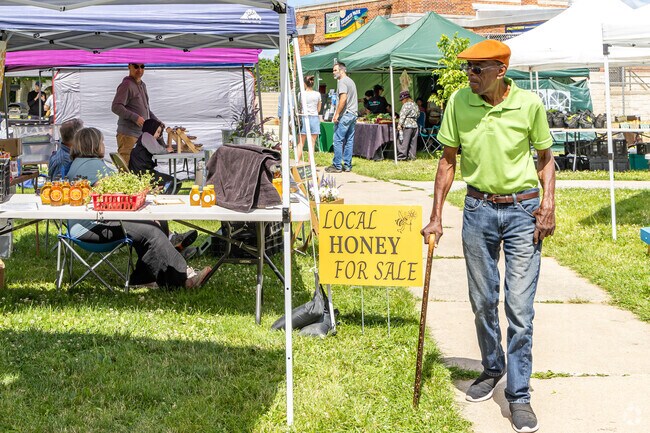 Get the best local honey at the Enderis Park Farmer's Market.