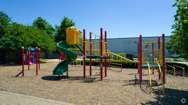 Clintonville Academy students enjoy having recess a the school's playground.