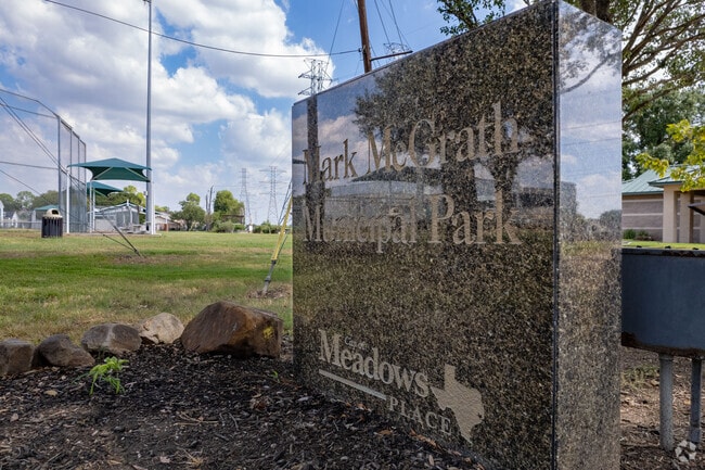 Local parks enrich the lives of Meadows Place residents.
