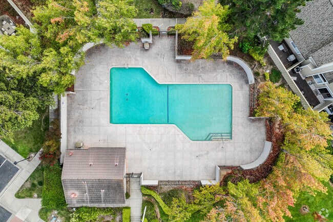 Village Park has many swimming pools to stay cool in the summer days.