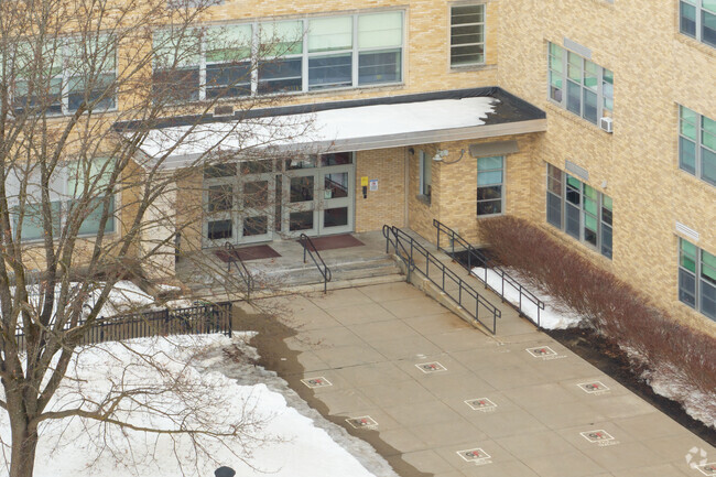 Glens Falls Senior High School is located on Quade St and is centrally located within town.