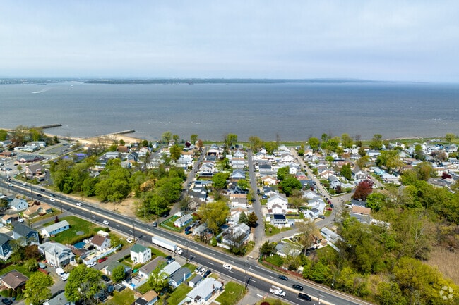 Laurence Harbor is a quiet suburban beach community.