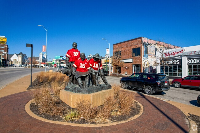 Old Westport is right around the corner from Olathe and has some great local retailers.