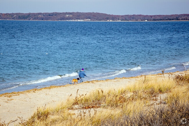 Enjoy a walk along the water at Long Beach Town Park in Nissequogue.