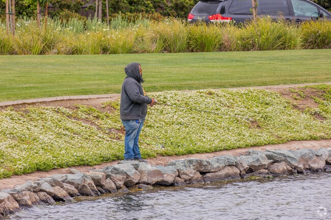 Residents of River Islands enjoy the outdoors in Lathrop, Calif.
