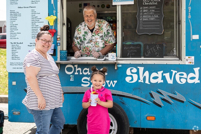 Shaved Ice at the LaPlata Farmers Market, LaPlata Md.