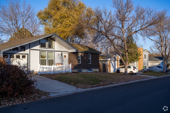 Ranch and split-level homes line the streets in Greenway Park, Broomfield, Colorado.