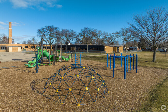 Kaiser Elementary School play area.