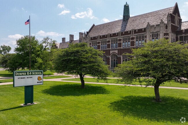 Durfee K-8 challenges students by offering an all-encompassing curriculum.