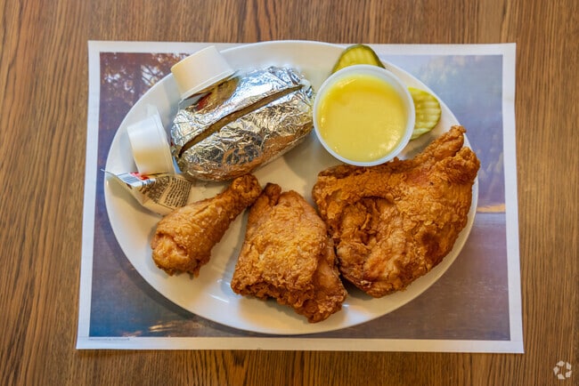 The Wishbone Family Restaurant in Hyland Greens is known for its delicious fried chicken.