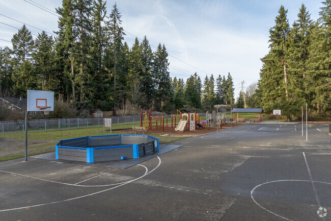Benjamin Franklin Elementary School play area.