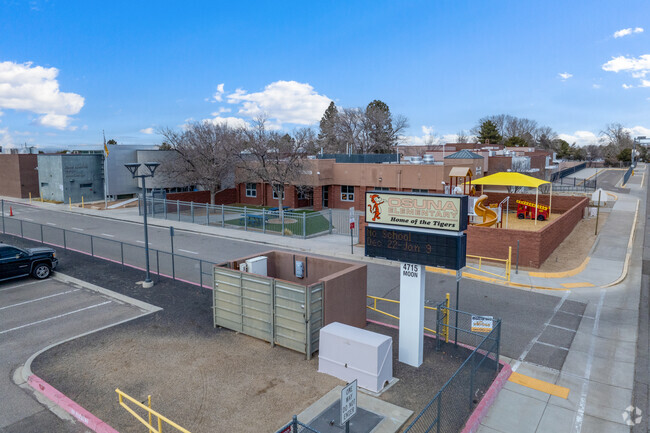 Signage at Osuna Elementary School.