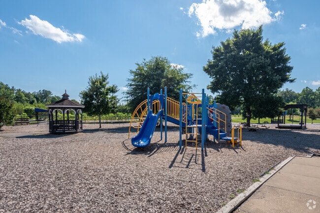 Students in the lower grades at the Millwood School can enjoy the playground during recess.